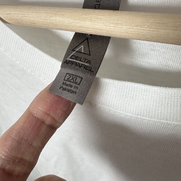 Surf Style T-Shirt Mens Souvenir Fort Lauderdale white black Beach XXL New - Picture 3 of 5